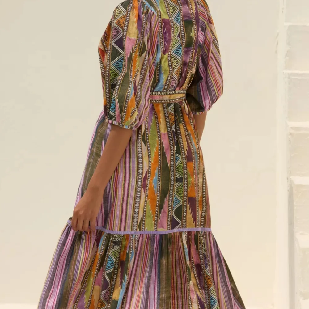 NWT Ro"s Garden Flirty Argentina Print Dress. - Picture 2 of 13